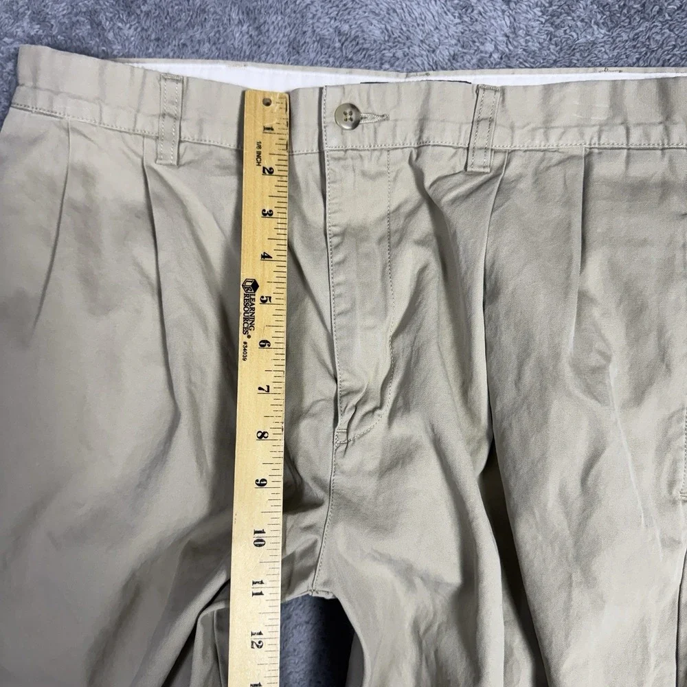 Vintage Polo Ralph Lauren Hammond Pant Mens 34x29 Trouser Pleated Cuffed Chino